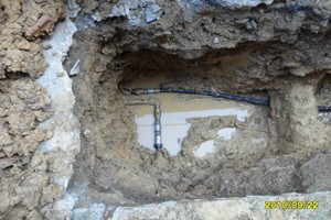 Csőtörés javítás vízvezetéken